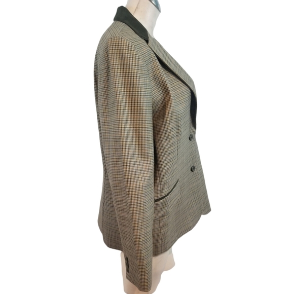 NWOT Pendleton Size 10P Blazer Green Multi-color - Picture 4 of 8